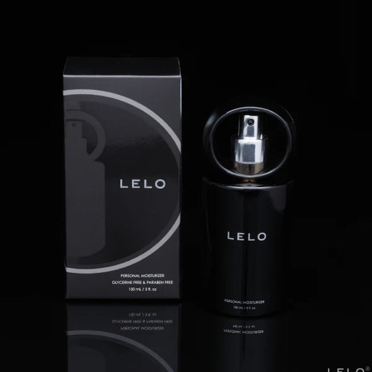 Envase del Lelo Lubricante Personal 150 mL a base de agua, diseñado para brindar una experiencia sexual cómoda y placentera con una hidratación duradera.