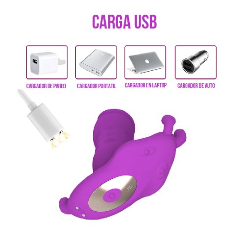 Vibrador Dual con Movimiento G Vibe