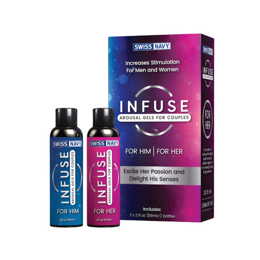 INFUSE – Geles de Excitación para Parejas: Placer y Resistencia.