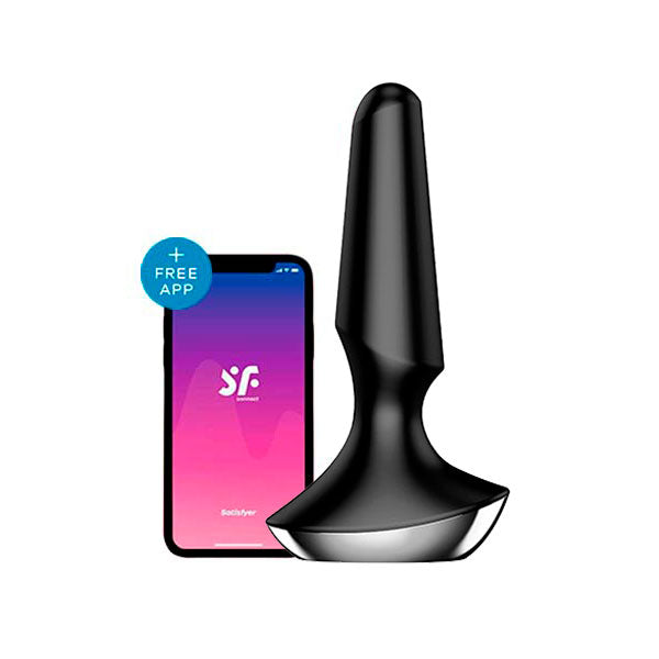 Plug Ilicious 2 con App Gratis – Satisfyer Negro: Placer Personalizado y Control Inteligente