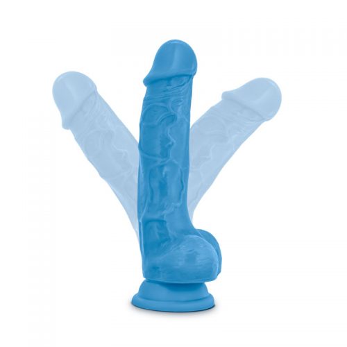 Dildo Neon Blue 19 Cm